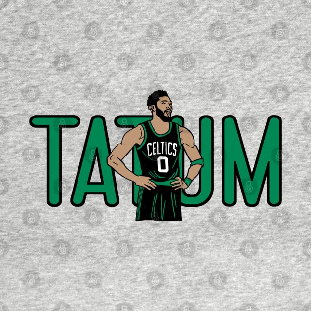 Tatum, Boston Basketball MVP by FanSwagUnltd